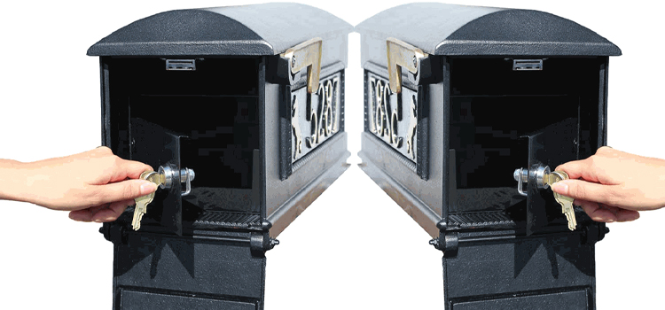 West Modesto Residential Mailboxes With Lock